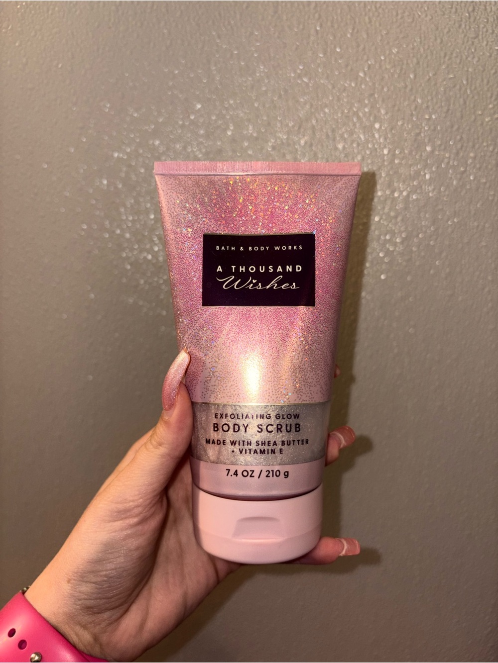 Bath & Body Works A Thousand Wishes Pink Exfoliating Glow Body Scrub